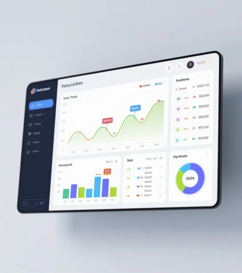 走势图数据分析界面